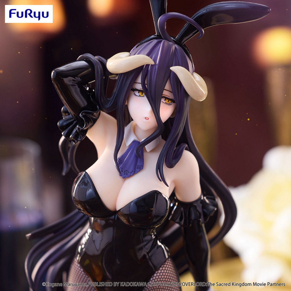 FuRyu Overlord BiCute Bunnies Albedo (Black Color Ver.) Figure