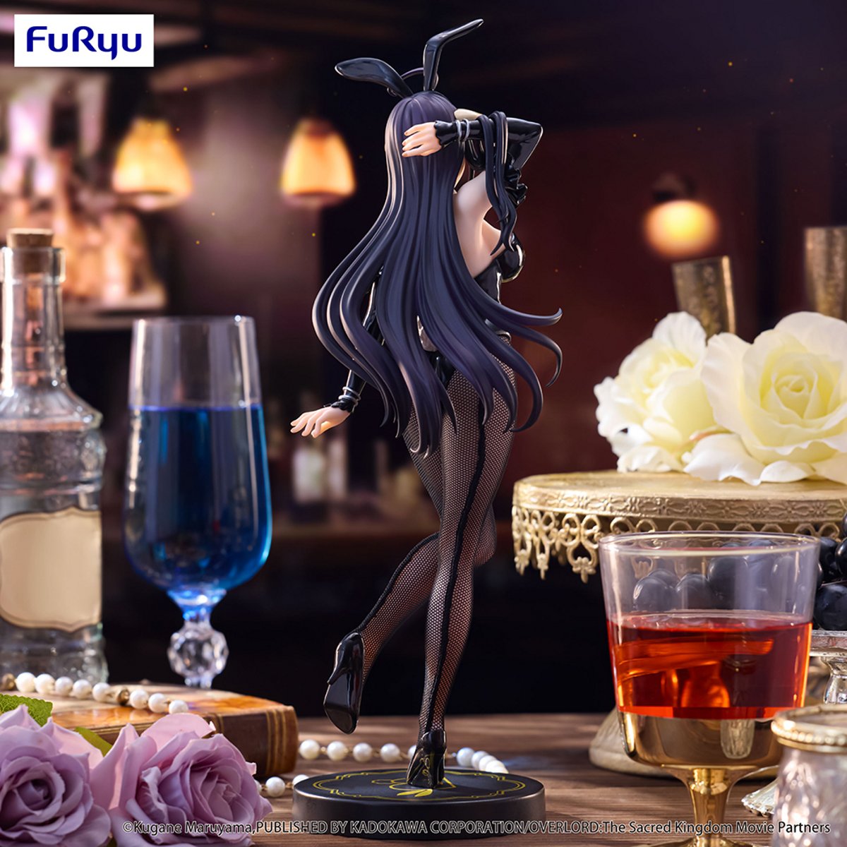 FuRyu Overlord BiCute Bunnies Albedo (Black Color Ver.) Figure
