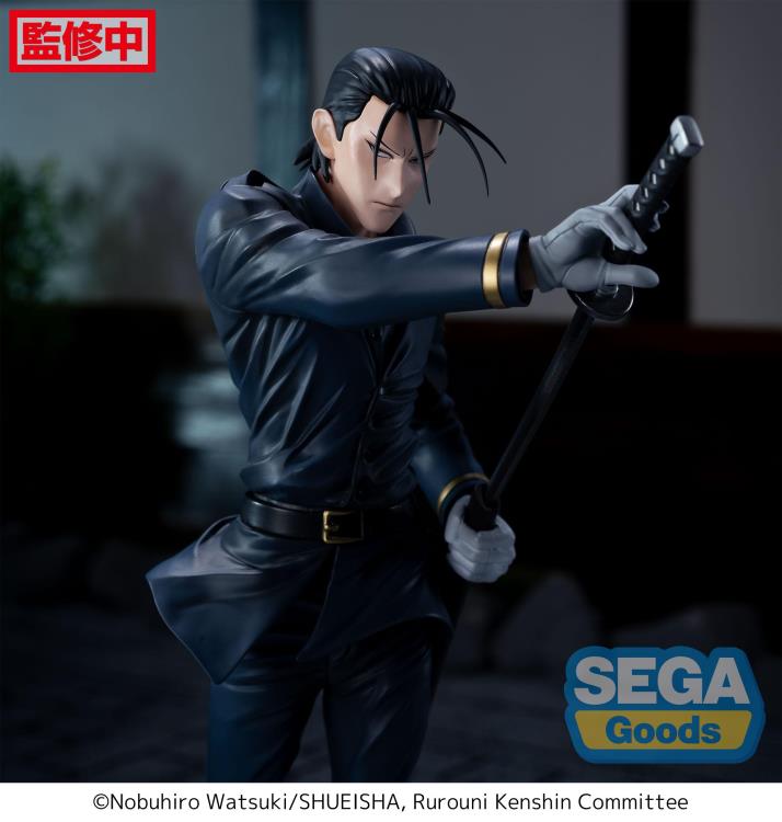 Sega Rurouni Kenshin: Meiji Swordsman Romantic Story Luminasta Hajime Saito Figure