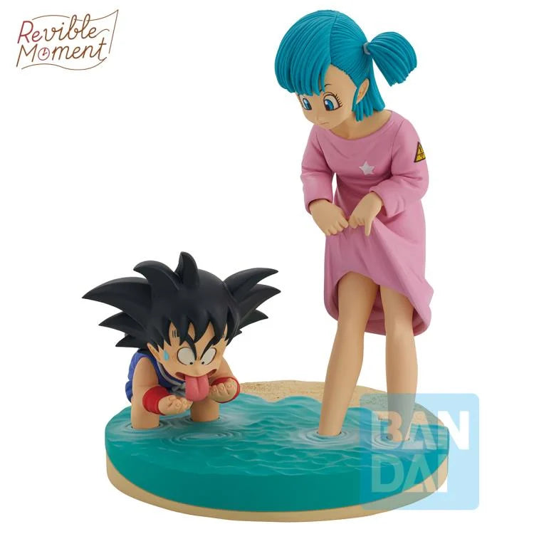 Dragon Ball Ichiban Kuji Last One Prize Revible Moment Goku & Bulma (Dragon History) Figure