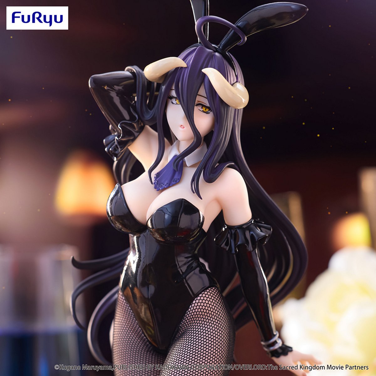 FuRyu Overlord BiCute Bunnies Albedo (Black Color Ver.) Figure