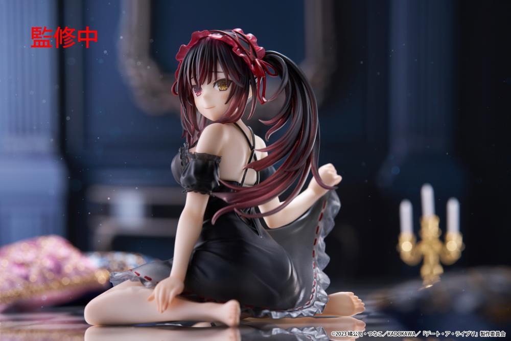 Taito Date A Live Desktop Cute Kurumi Tokisaki (Nightwear Ver.) Figure