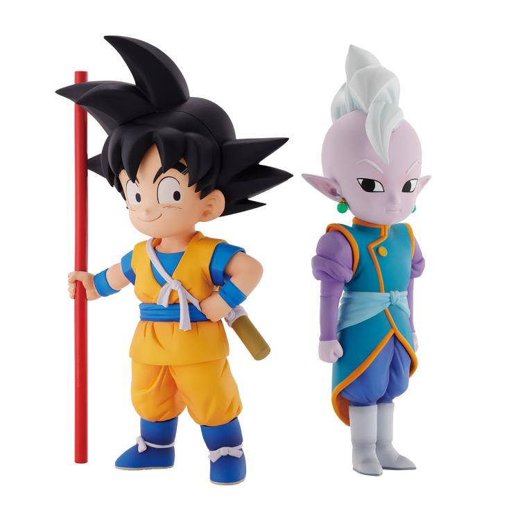Dragon Ball Daima Masterlise Plus Ichiban Kuji A Prize Goku (Mini) & Kai (Mini) Figure Set