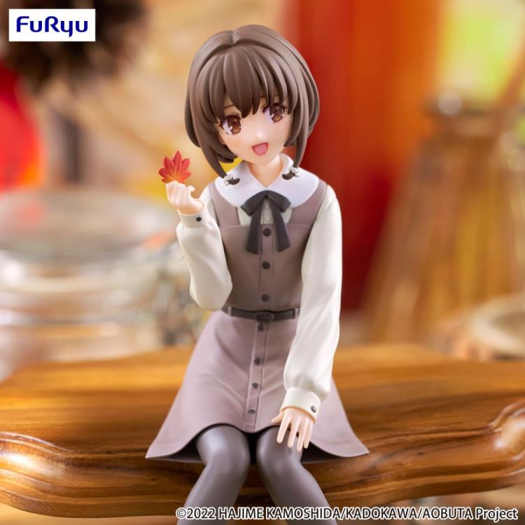 Taito Rascal Does Not Dream of Bunny Girl Senpai Kaede Azusagawa (Autumn Coordinate Ver.) Noodle Stopper Figure