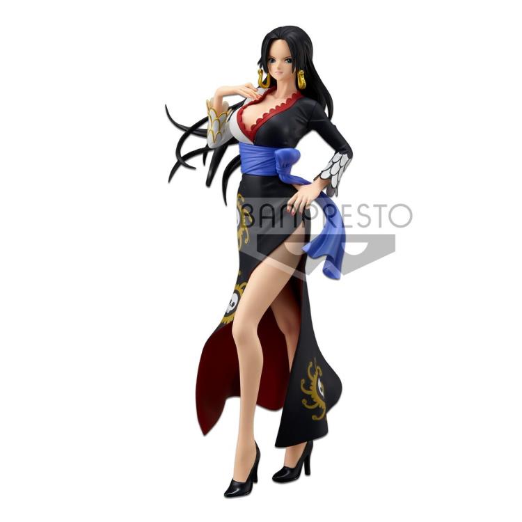 Banpresto One Piece: Stampede Glitter & Glamours Boa Hancock Black Dress