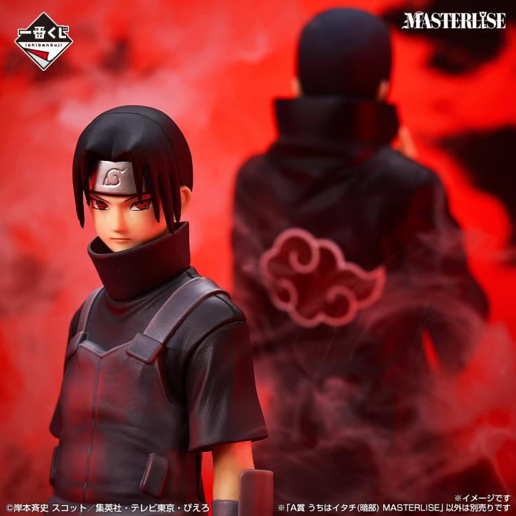 Naruto: Shippuden Masterlise Ichiban Kuji A Prize Itachi Uchiha (Red Eyes Reflecting the Heart) Figure