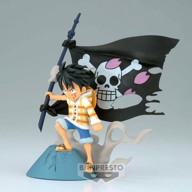 Banpresto One Piece World Collectable Figure Log Stories Monkey D. Luffy
