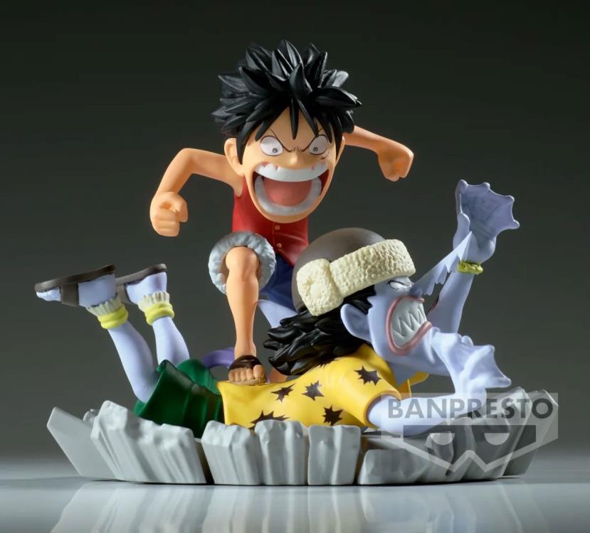 Banpresto One Piece World Collectable Figure Log Stories Monkey D. Luffy vs. Arlong