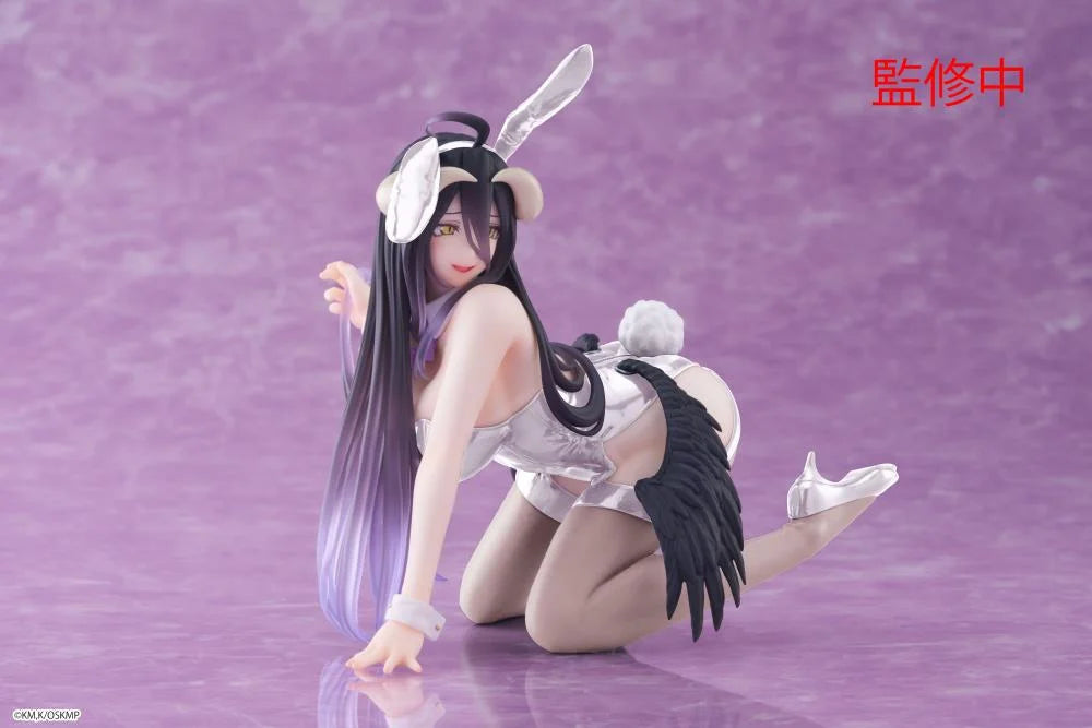 Taito Overlord Desktop Cute Albedo (Bunny Ver.) Figure (Renewal Edition)