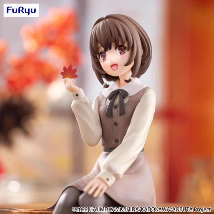 Taito Rascal Does Not Dream of Bunny Girl Senpai Kaede Azusagawa (Autumn Coordinate Ver.) Noodle Stopper Figure