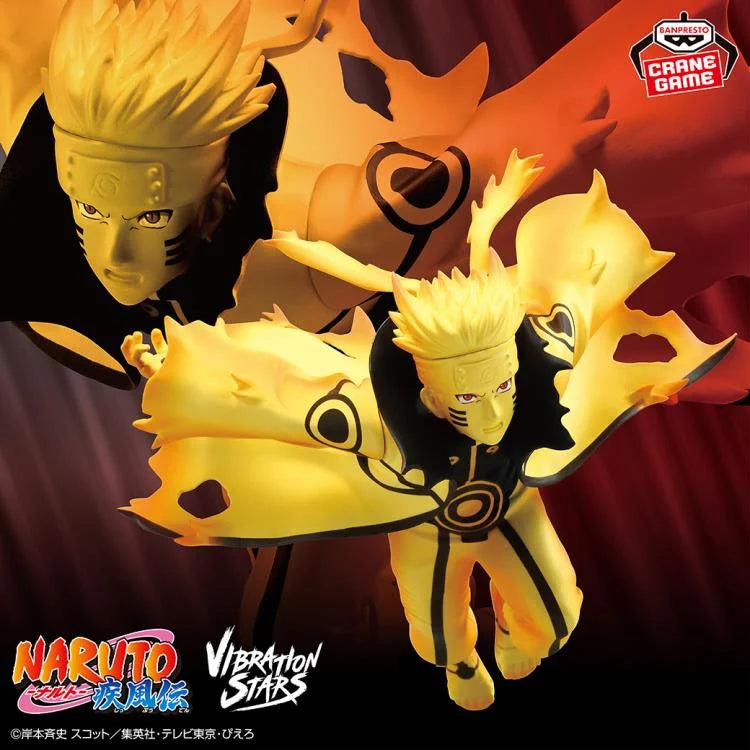 Banpresto Naruto: Shippuden Vibration Stars Naruto Uzumaki VI Figure