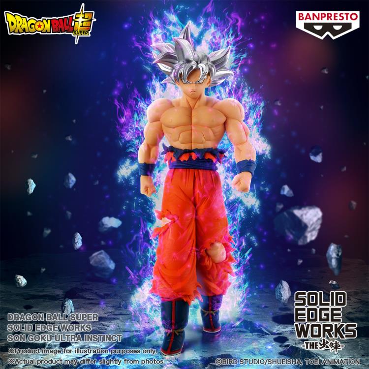 Banpresto Dragon Ball Super Solid Edge Works Goku (Ultra Instinct)
