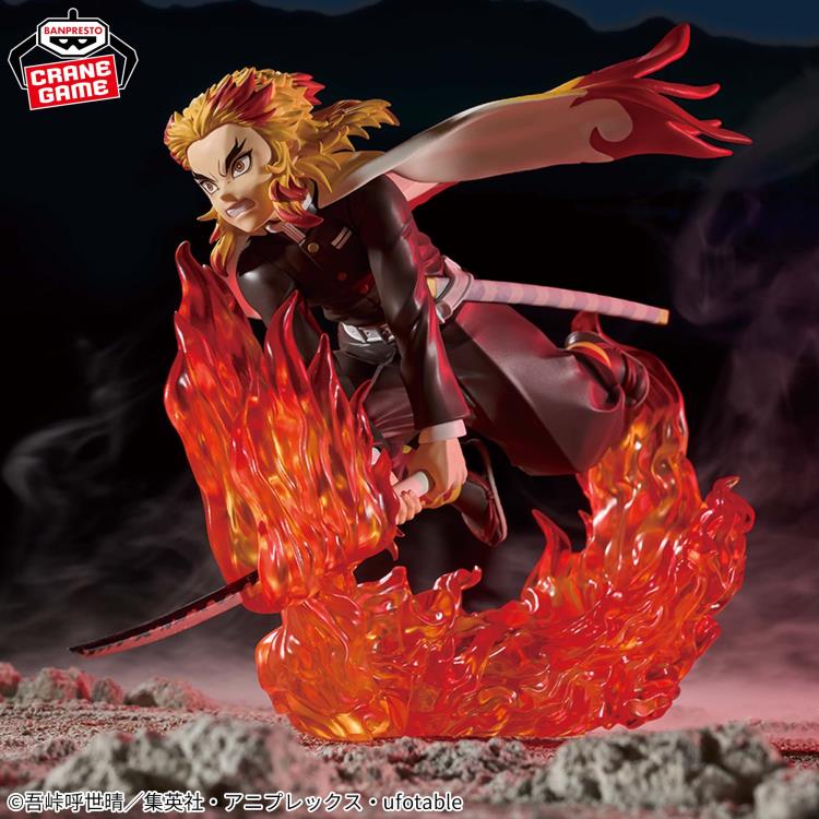 Banpresto Demon Slayer: Kimetsu no Yaiba Vibration Stars Plus Kyojuro Rengoku