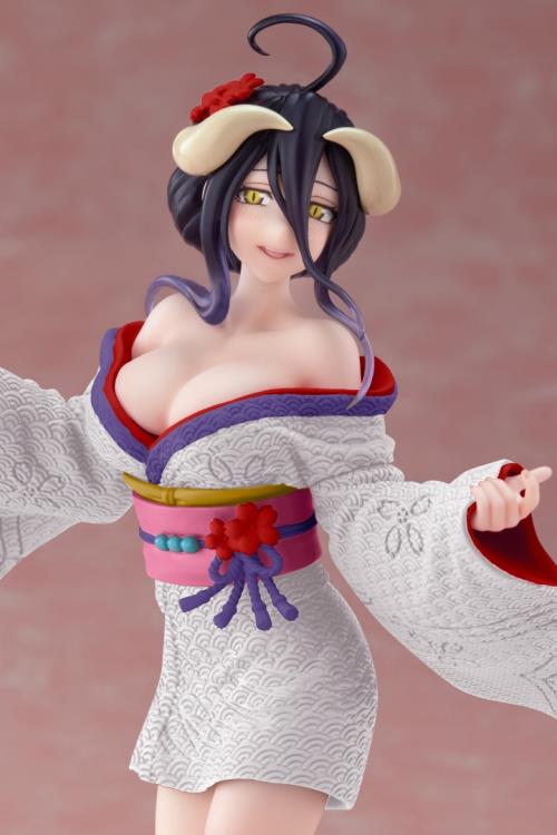 Taito Overlord Albedo (Sakura Kimono Ver.) Coreful Figure (Renewal Edition)