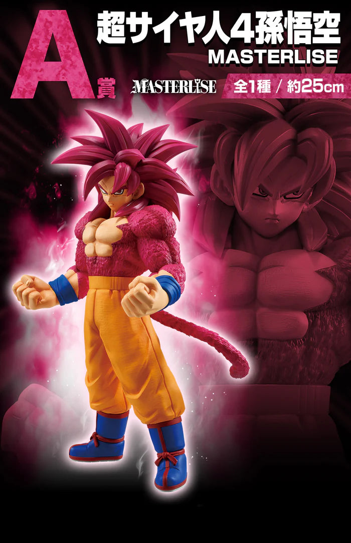 Dragon Ball Ichiban Kuji: Dragon Ball VS Omnibus CROSS - A Prize Super Saiyan 4 Son Goku MASTERLISE