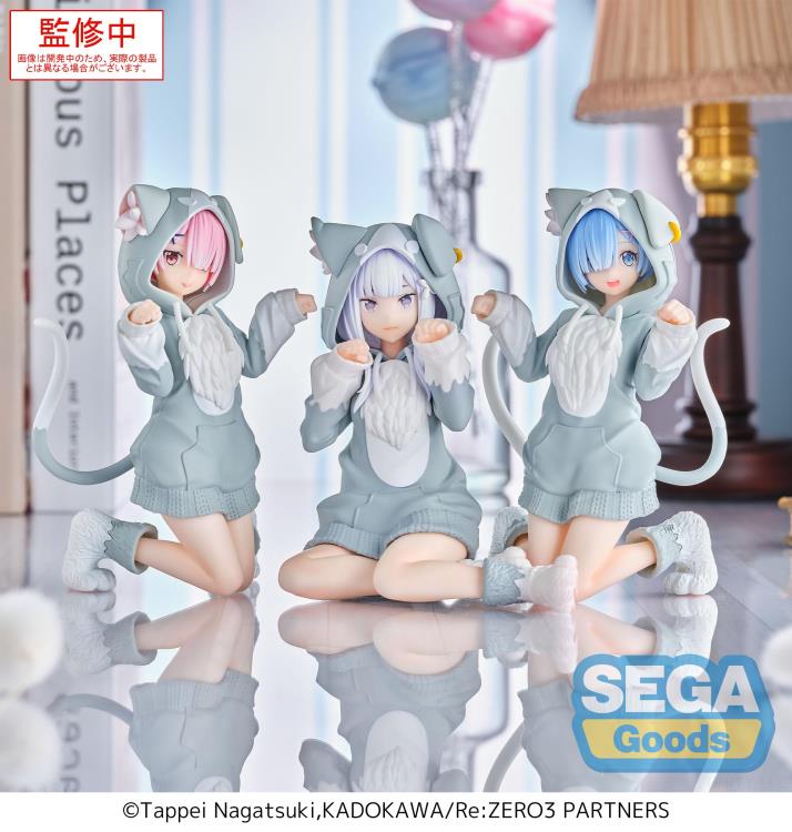 Sega Re:Zero Starting Life in Another World Yumemirize Rem (Mofumofu Pack) Figure