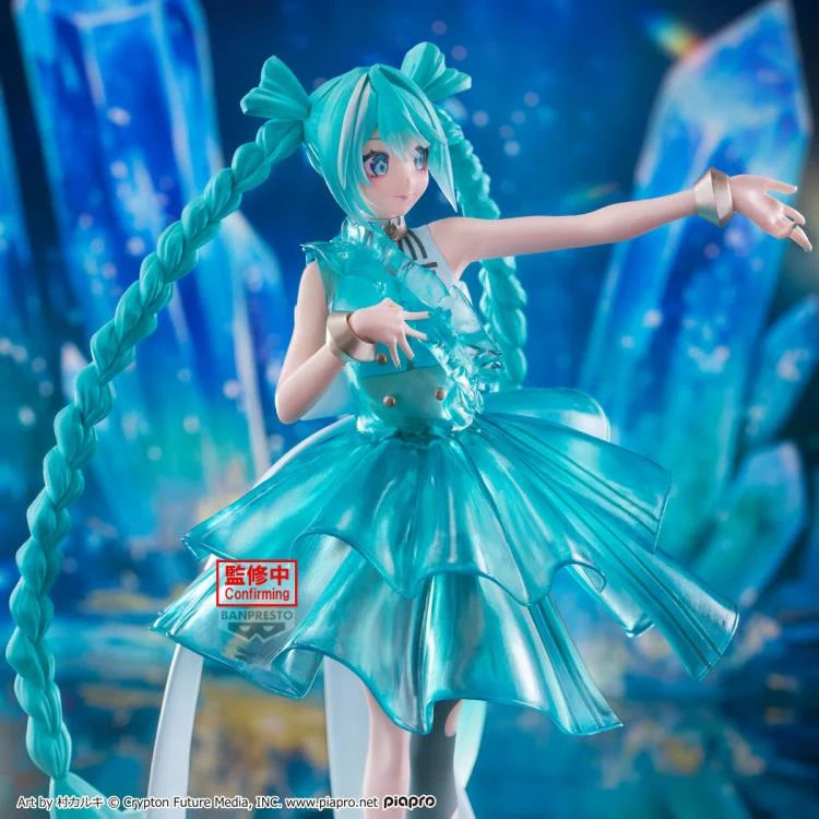 Banpresto Vocaloid Evolve Clearluxe Hatsune Miku (EmeraldGem) Figure