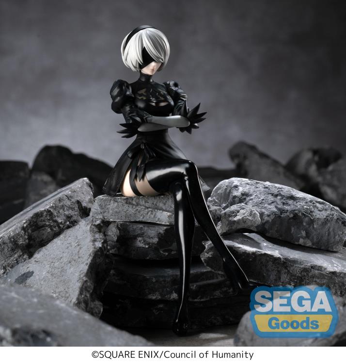 Sega NieR: Automata Ver1.1a 2B Premium Perching Figure