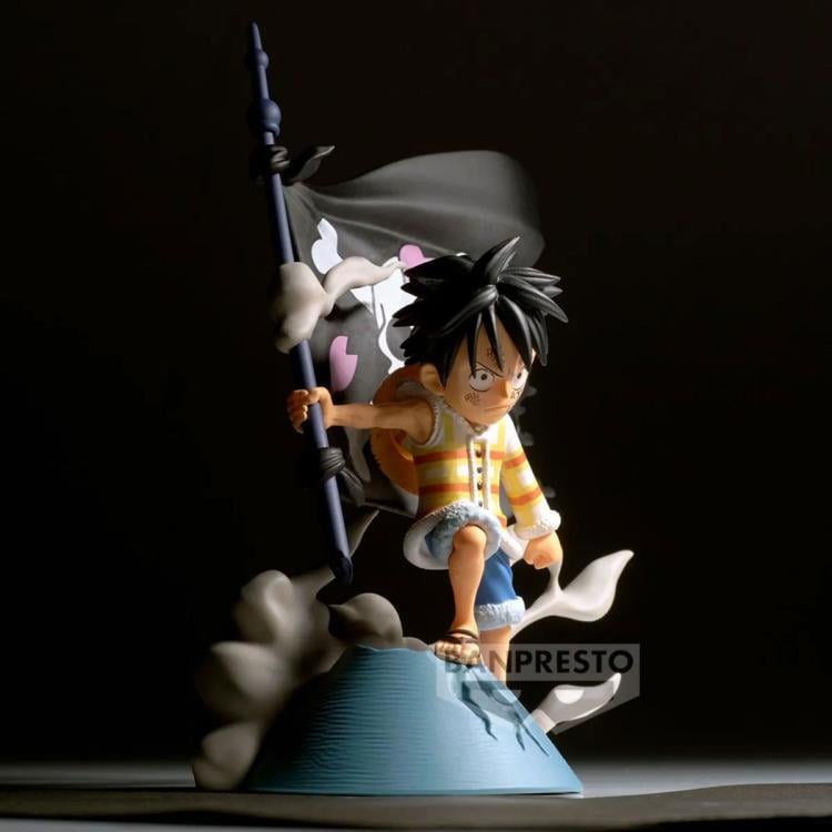 Banpresto One Piece World Collectable Figure Log Stories Monkey D. Luffy