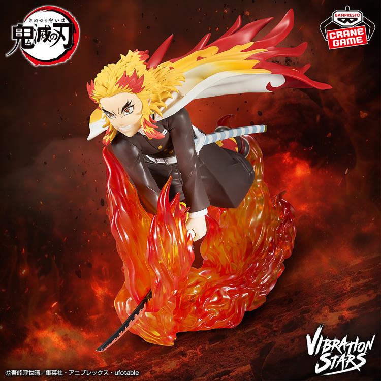 Banpresto Demon Slayer: Kimetsu no Yaiba Vibration Stars Plus Kyojuro Rengoku