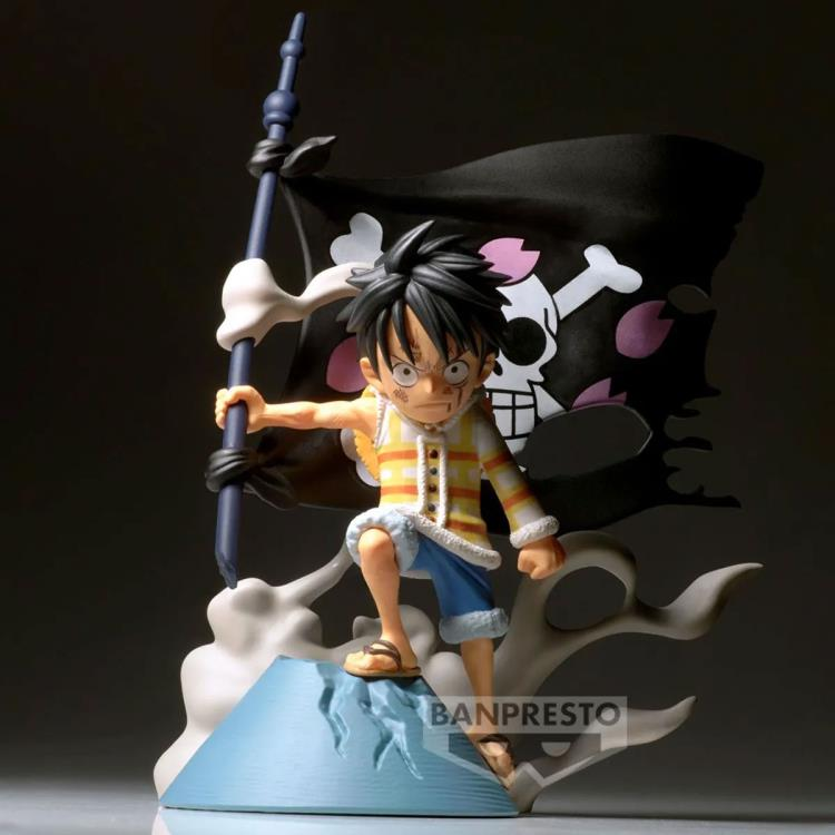 Banpresto One Piece World Collectable Figure Log Stories Monkey D. Luffy
