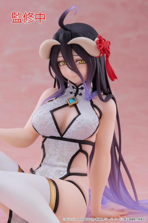 Taito Overlord Desktop Cute Albedo (Chinese Dress Ver.) Figure