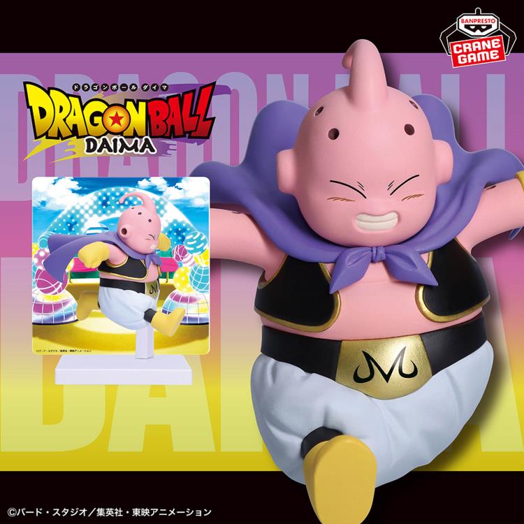 Banpresto Dragon Ball Daima Majin Buu (Mini) Figure with Panel