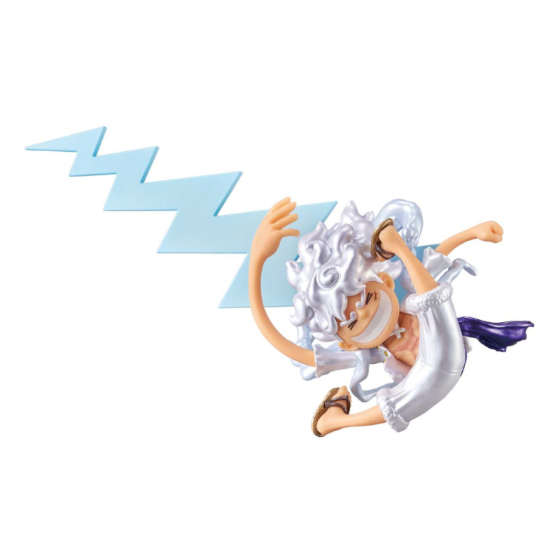 Banpresto One Piece World Collectable Figure Monkey D. Luffy Gear 5 (Special Metallic Color Ver.)