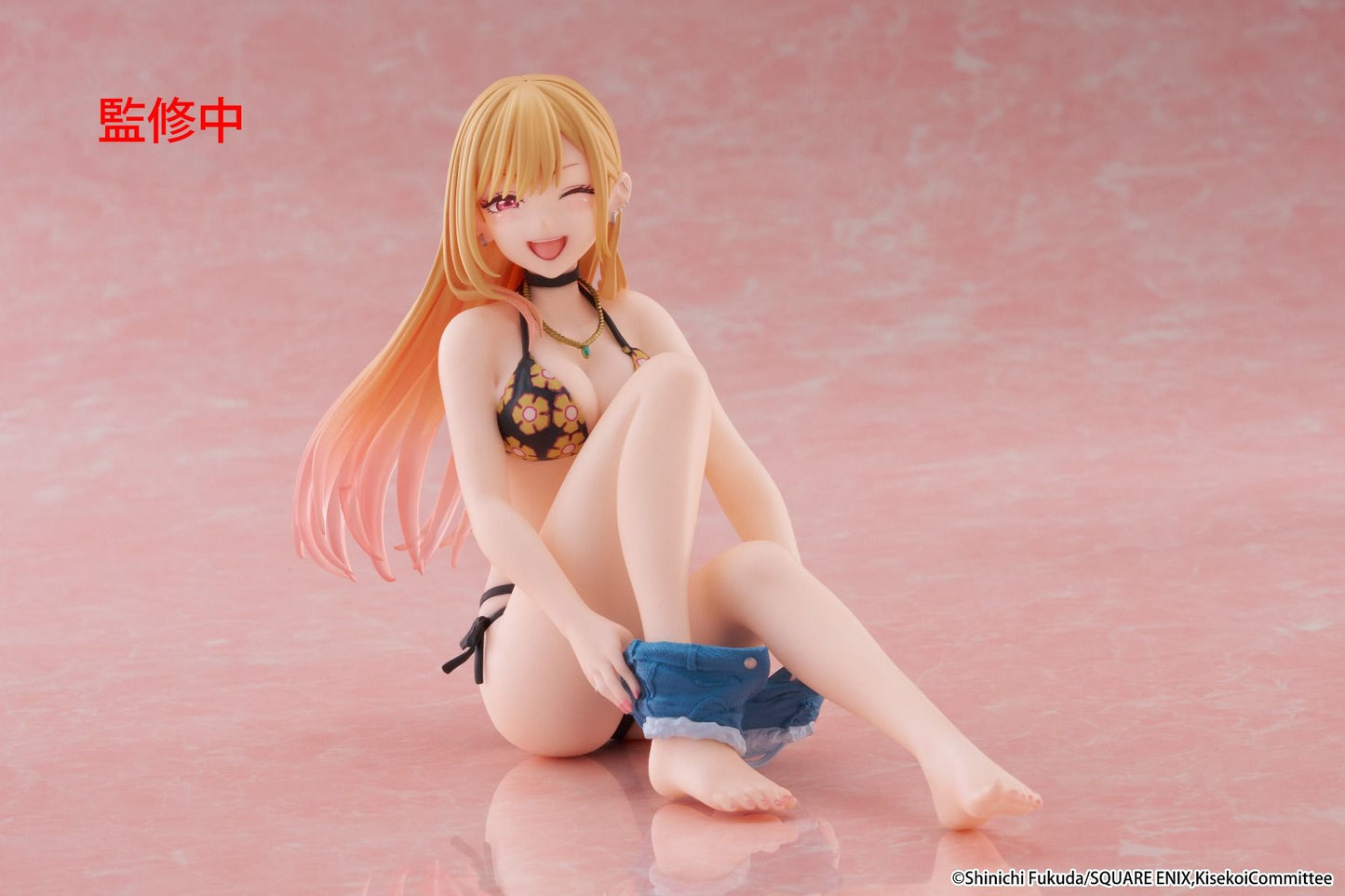 Taito My Dress-Up Darling Desktop Cute Marin Kitagawa (Measured Swimsuit Ver.) Figure