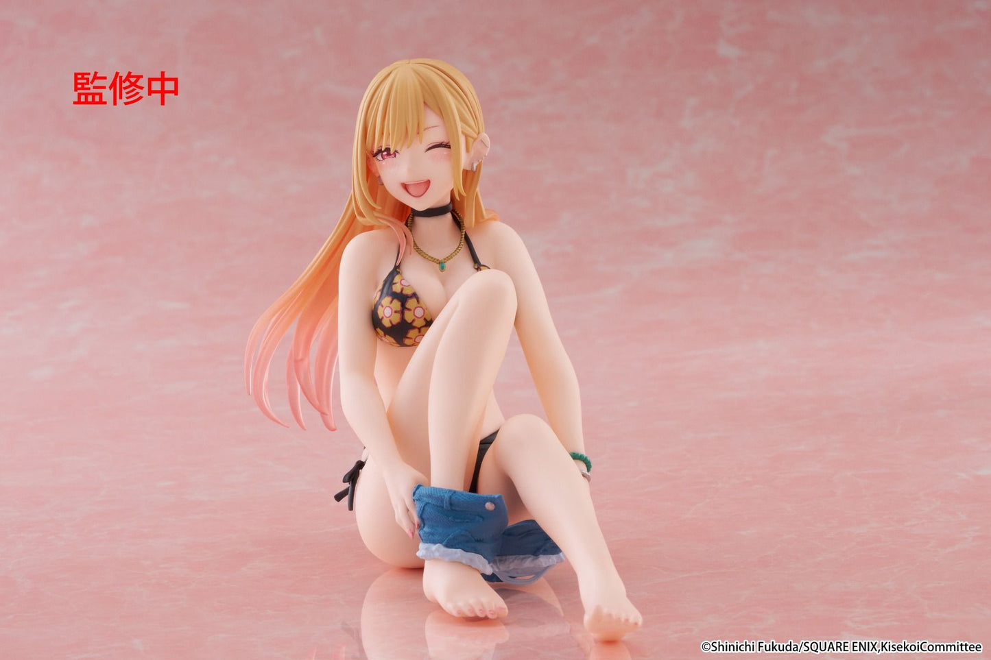 Taito My Dress-Up Darling Desktop Cute Marin Kitagawa (Measured Swimsuit Ver.) Figure