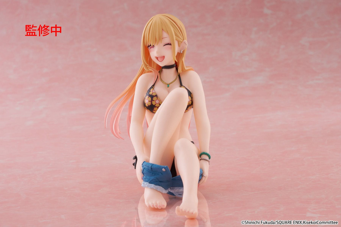 Taito My Dress-Up Darling Desktop Cute Marin Kitagawa (Measured Swimsuit Ver.) Figure
