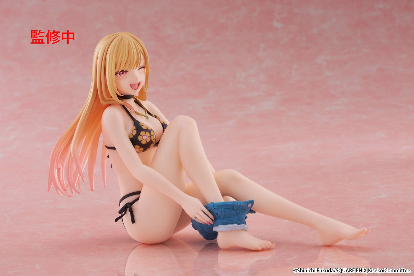 Taito My Dress-Up Darling Desktop Cute Marin Kitagawa (Measured Swimsuit Ver.) Figure
