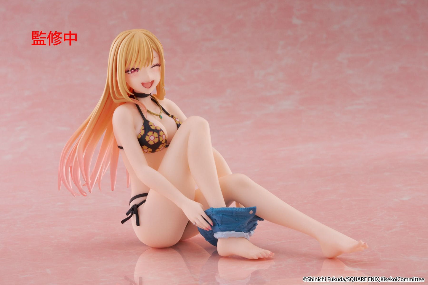 Taito My Dress-Up Darling Desktop Cute Marin Kitagawa (Measured Swimsuit Ver.) Figure