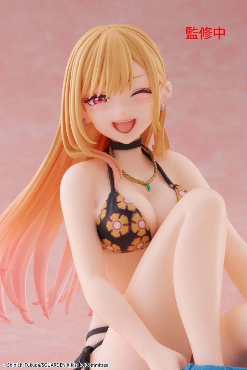 Taito My Dress-Up Darling Desktop Cute Marin Kitagawa (Measured Swimsuit Ver.) Figure