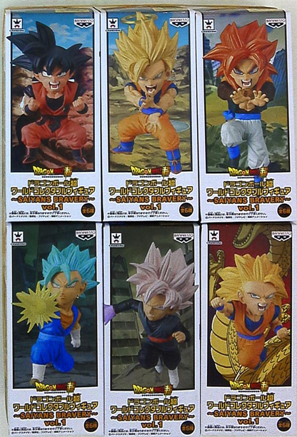 Banpresto WCF Dragon Ball SAIYANS BRAVERY Vol.1 Complete 6