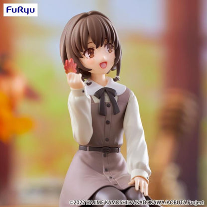 Taito Rascal Does Not Dream of Bunny Girl Senpai Kaede Azusagawa (Autumn Coordinate Ver.) Noodle Stopper Figure