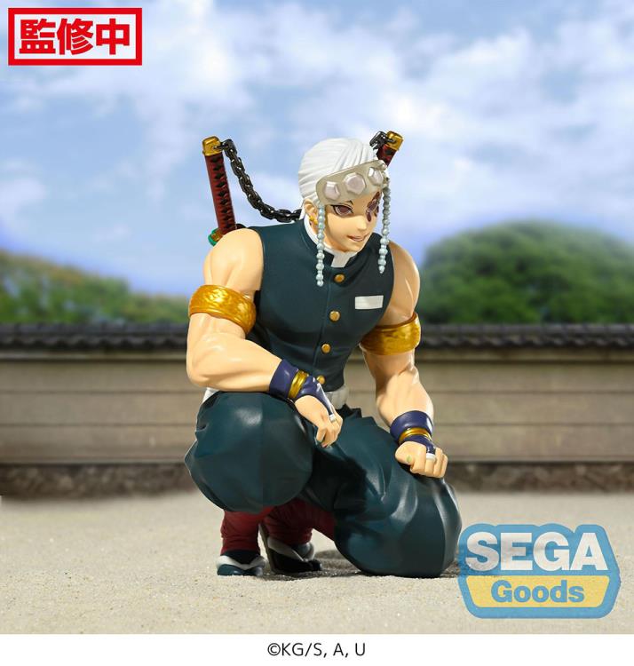 Sega Demon Slayer: Kimetsu no Yaiba Tengen Uzui (Hashira Meeting Ver.) Premium Perching Figure