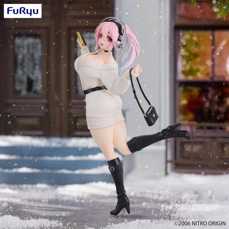 FuRyu Nitroplus Trio-Try-iT Super Sonico (Winter Memory Ver.) Figure