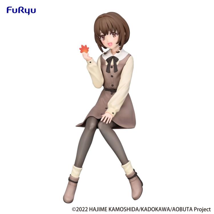 Taito Rascal Does Not Dream of Bunny Girl Senpai Kaede Azusagawa (Autumn Coordinate Ver.) Noodle Stopper Figure