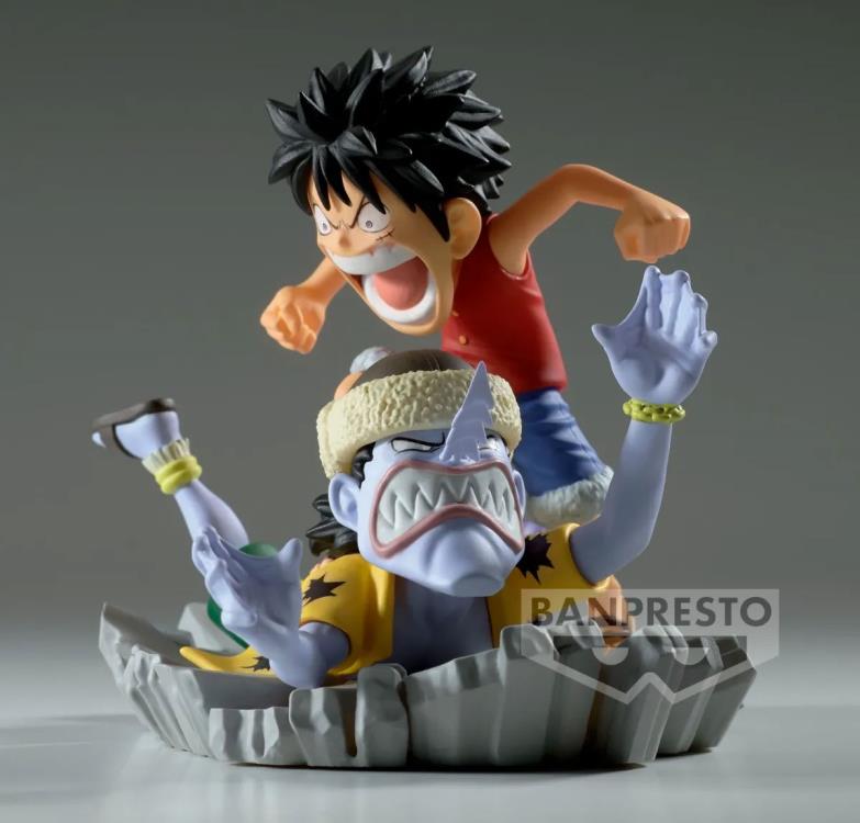 Banpresto One Piece World Collectable Figure Log Stories Monkey D. Luffy vs. Arlong