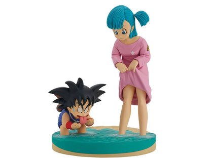 Dragon Ball Ichiban Kuji Last One Prize Revible Moment Goku & Bulma (Dragon History) Figure