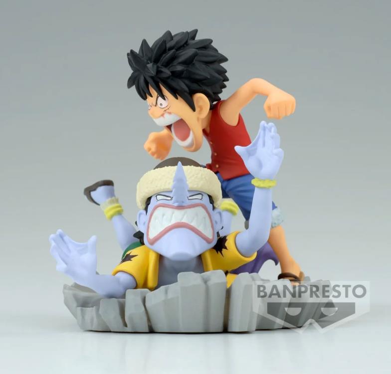 Banpresto One Piece World Collectable Figure Log Stories Monkey D. Luffy vs. Arlong