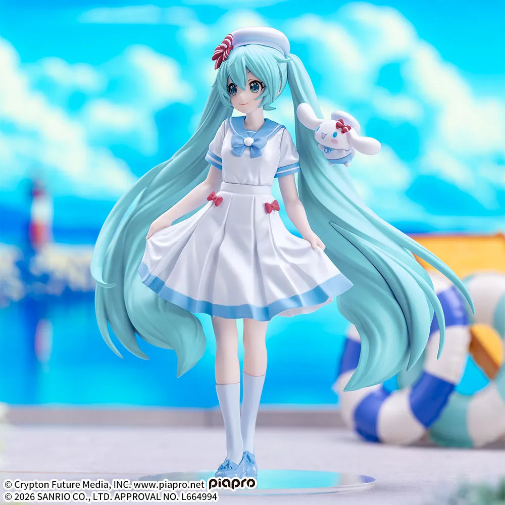 Sega Hatsune Miku Series XStellar Hatsune Miku x Cinnamoroll Summer Ver.