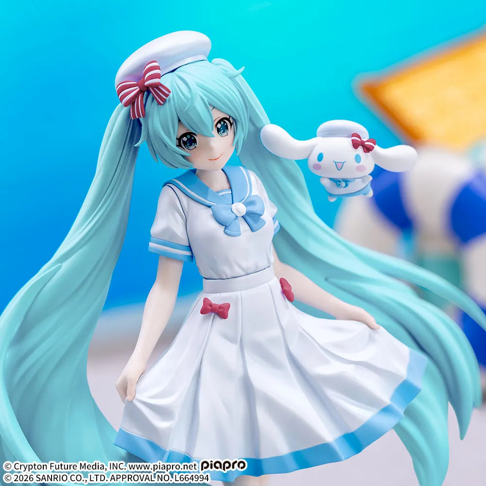Sega Hatsune Miku Series XStellar Hatsune Miku x Cinnamoroll Summer Ver.
