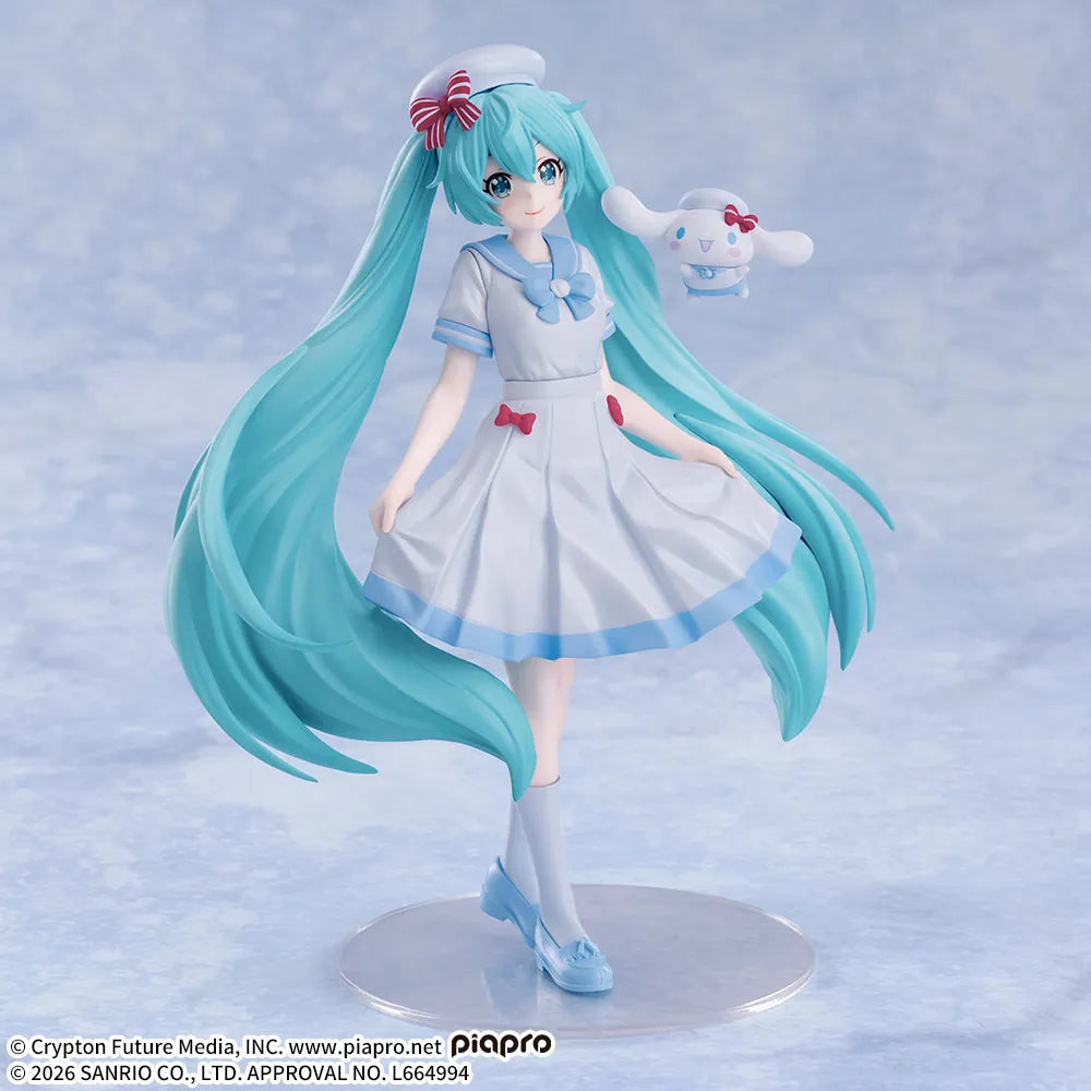 Sega Hatsune Miku Series XStellar Hatsune Miku x Cinnamoroll Summer Ver.