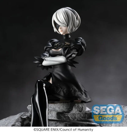 Sega NieR: Automata Ver1.1a 2B Premium Perching Figure
