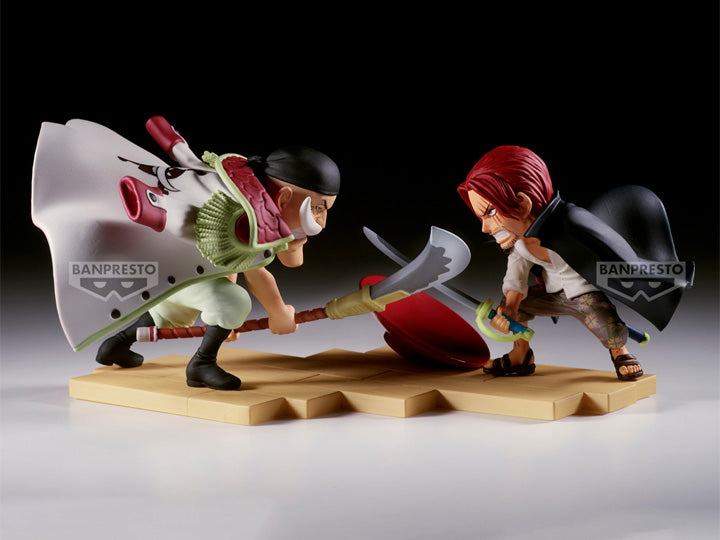 Banpresto One Piece World Collectable Figure Log Stories Edward Newgate vs. Shanks