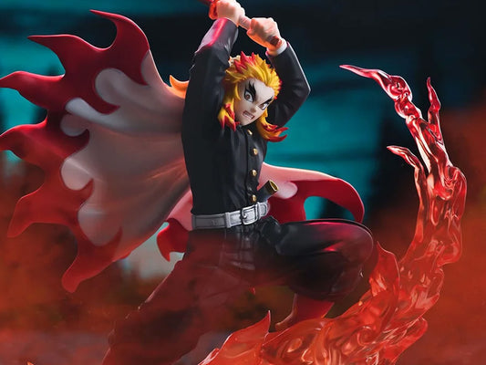 Sega Demon Slayer: Kimetsu no Yaiba Xross Link Kyojuro Rengoku Figure