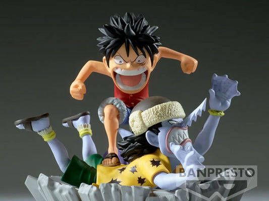 Banpresto One Piece World Collectable Figure Log Stories Monkey D. Luffy vs. Arlong