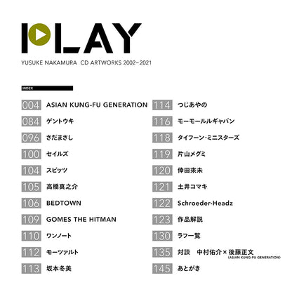 Yusuke Nakamura CD Artworks 2002-2021: PLAY 2002-2021